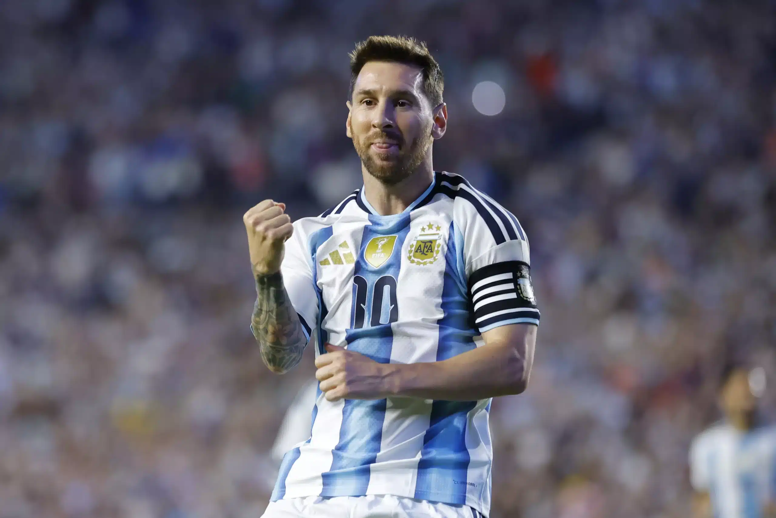 ميسي يودع منتخب الأرجنتين بكلمات مؤثرة بعد مباراة بنين